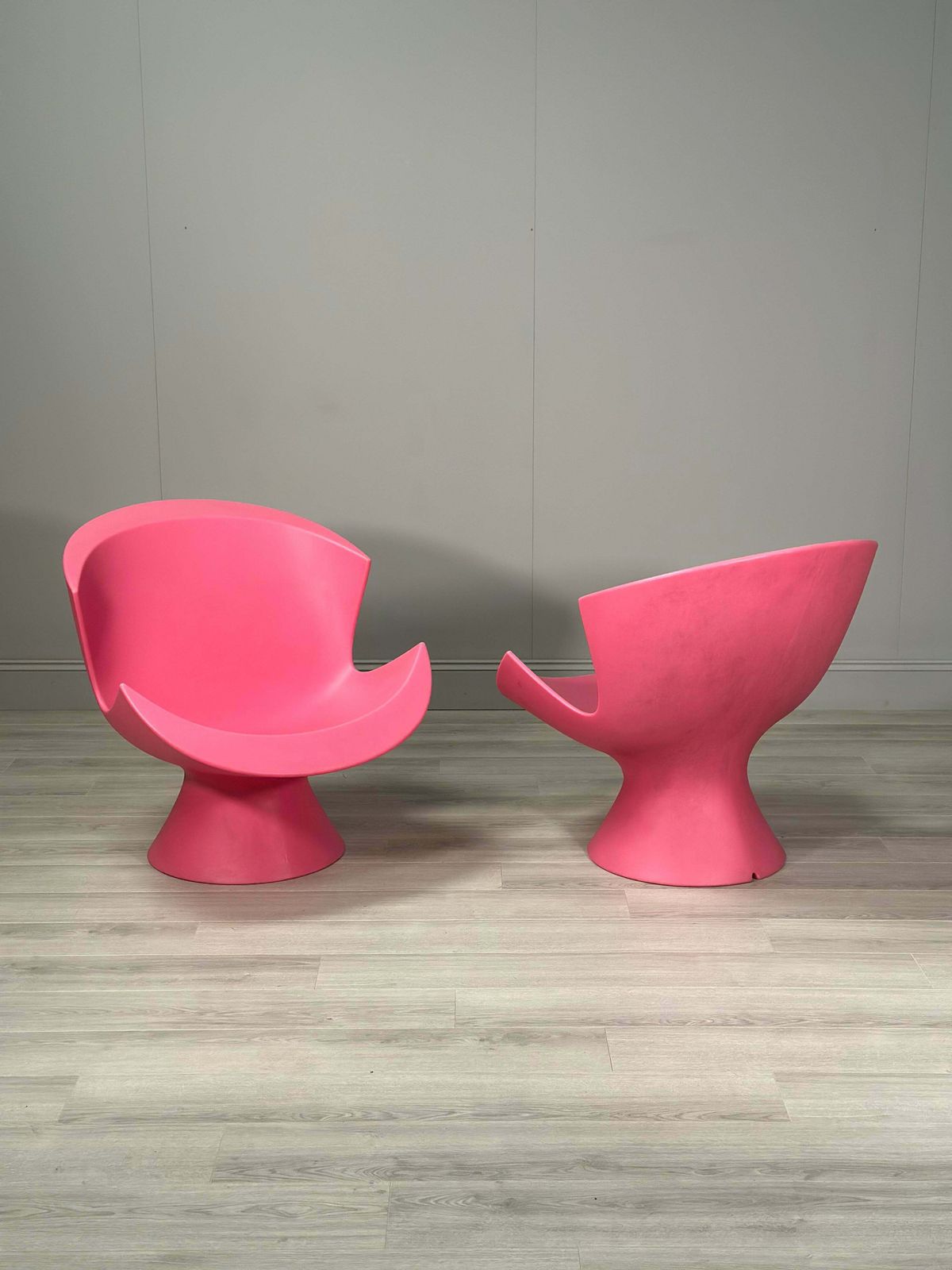 Pair Of Karim Rashid For Label Kite Lounge Chairs photo for sale