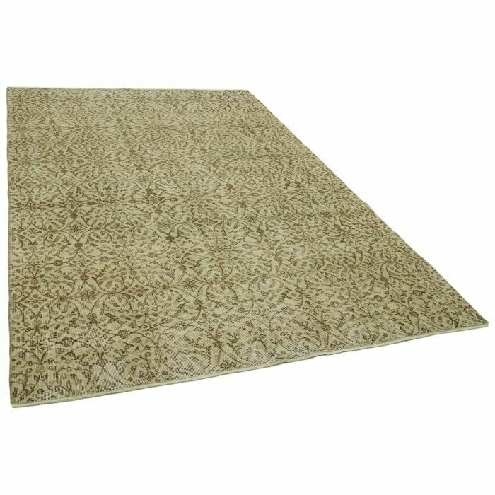 6x9 Beige Turkish Vintage Area Rug   41829 photo furniture