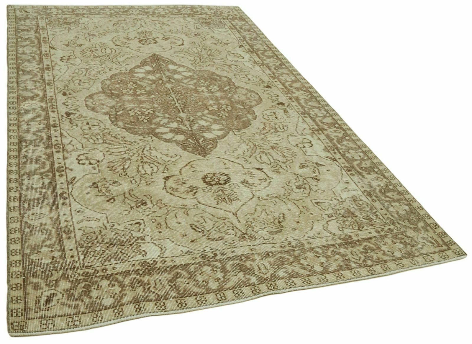 Handmade Turkish Vintage Wool Carpet 165 X 272cm photo furniture
