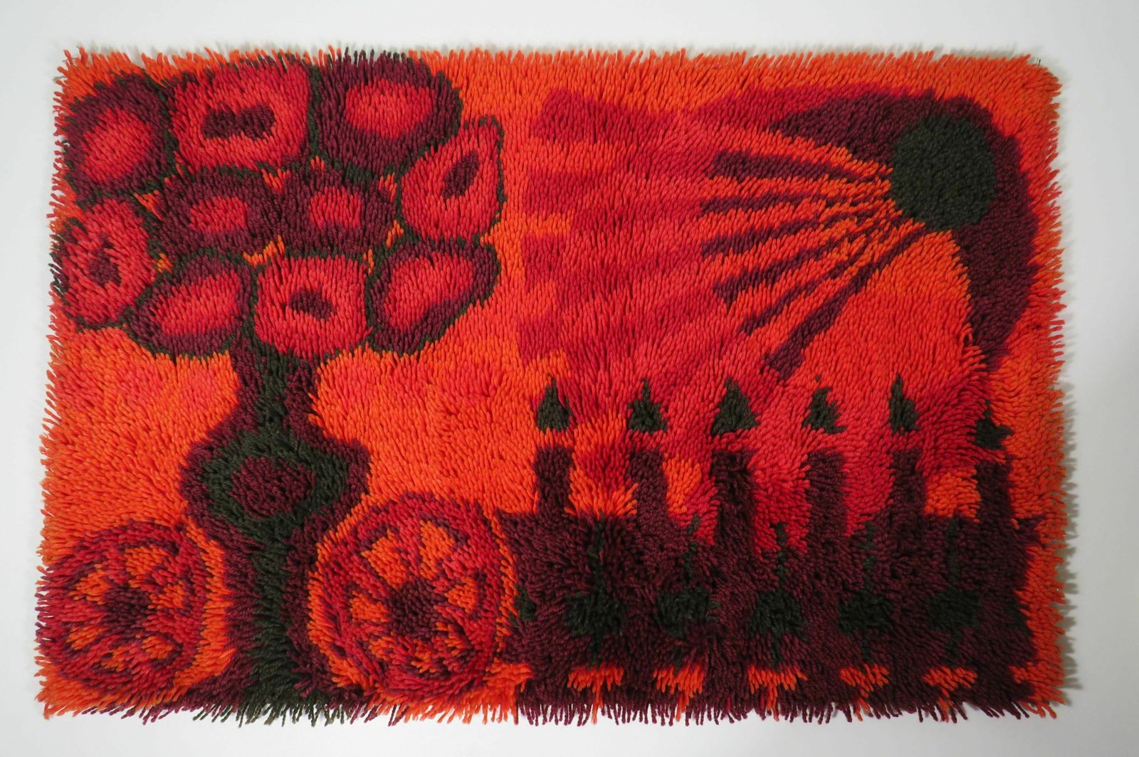 Rug By Ege Rya, Denmark 1965, 1960s photo vintage