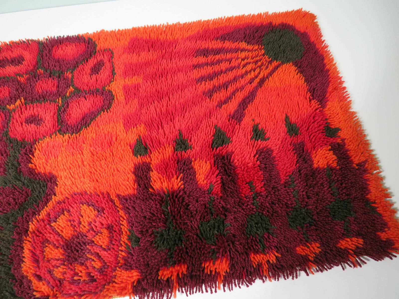 photo vinterior Rug By Ege Rya, Denmark 1965, 1960s