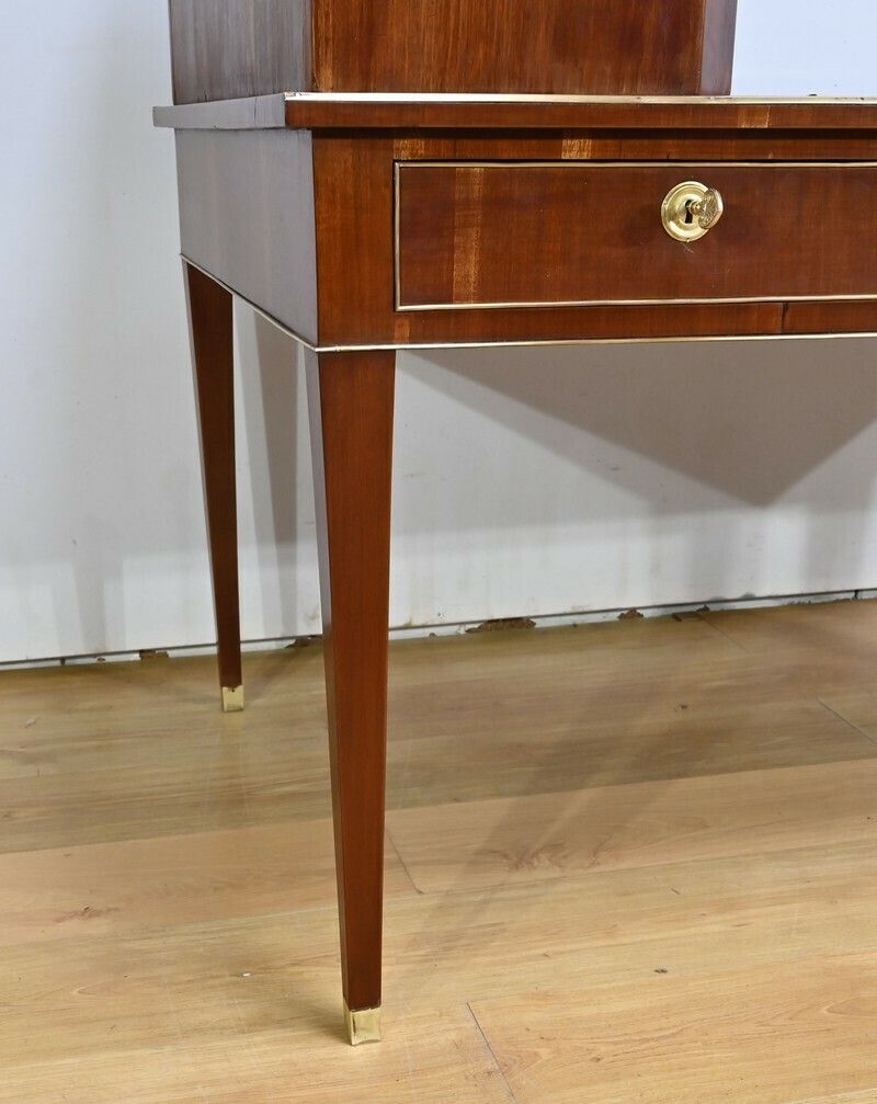 4300.0 Mahogany Cartonnier Desk, Directoire Period – Early 19th Century photo