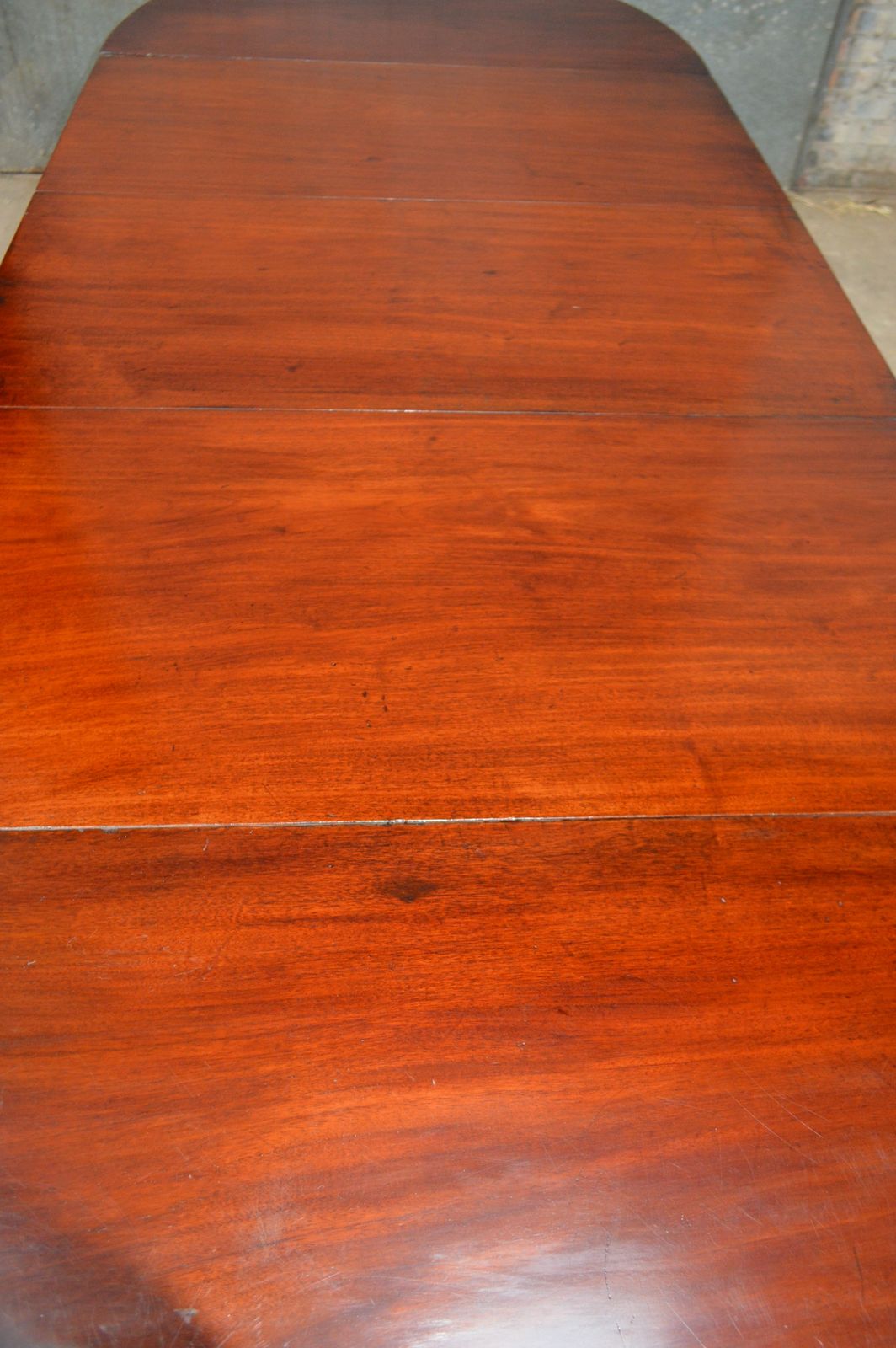 Georgian Mahogany D End Dining Table photo Furniture