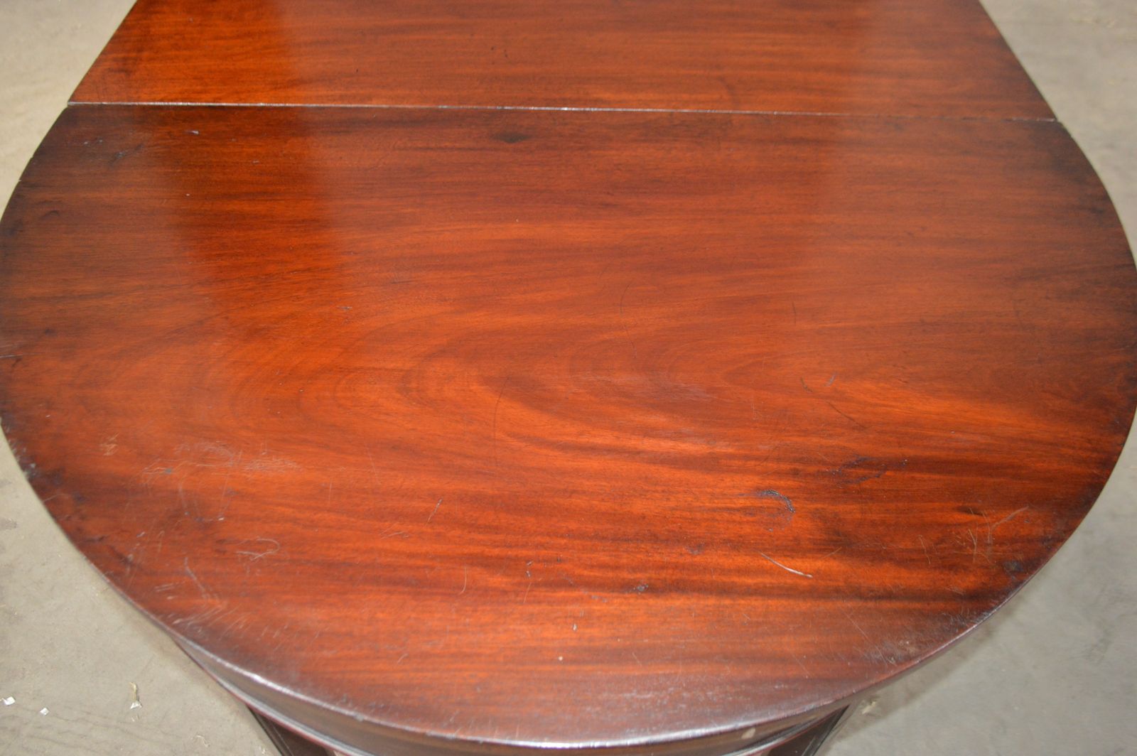 Georgian Mahogany D End Dining Table photo vinterior