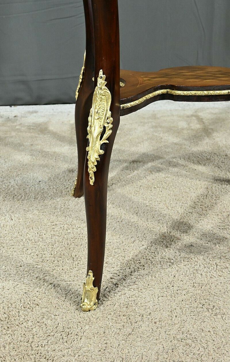 photo buy Planter In Precious Wood Marquetry, Napoleon III Period – Mid 19th Century
