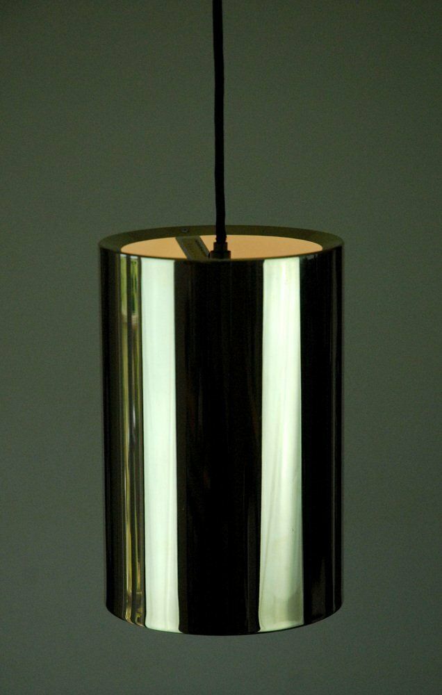 Brass Sektor Pendant Lamp By Jo Hammerborg For Fog & Morup. 1970s