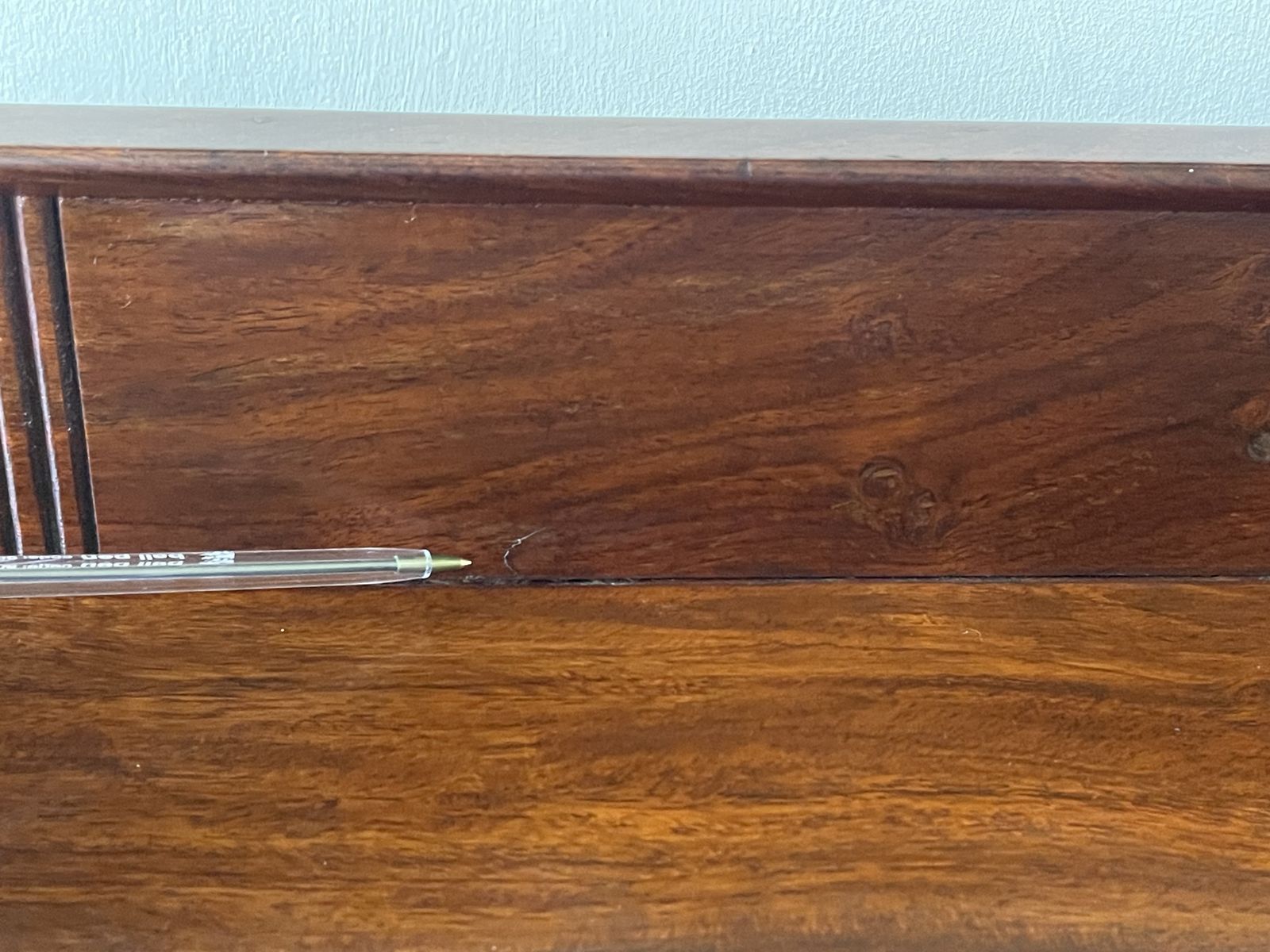 Rosewood Secretary Desk photo vintage