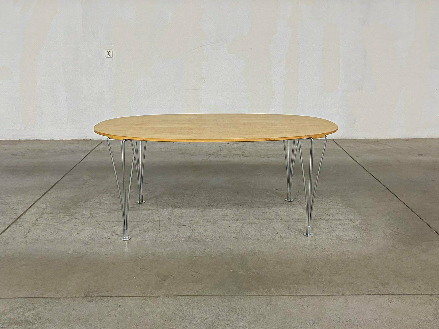 Superellipse Table By Bruno Mathsson And Piet Hein For Fritz Hansen photo 1008.0