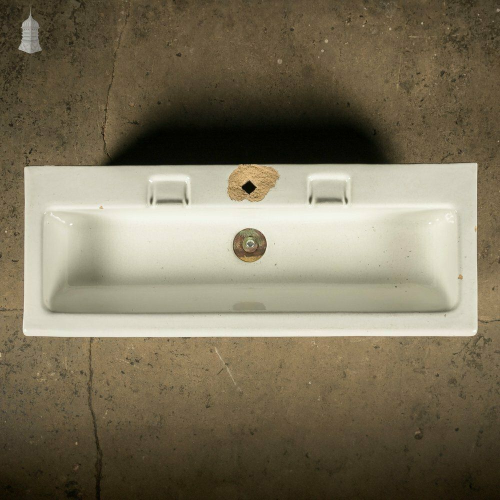 photo furniture White Trough Sink