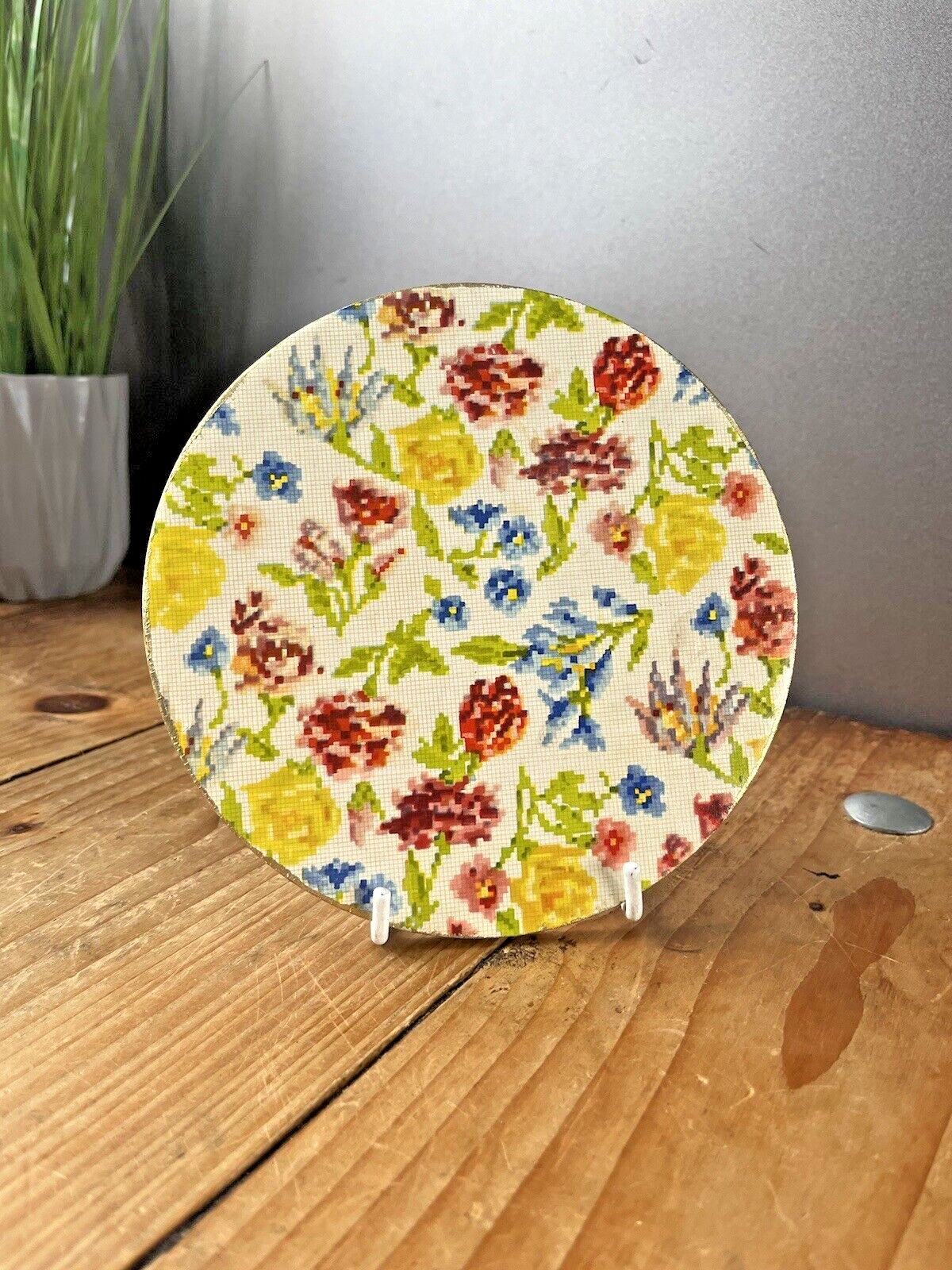 Home Decor Vintage Set Of 6 Floral Chintz Tapestry Table Placemats Royal Winton Queen Anne photo