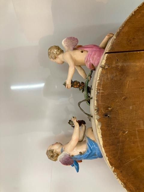 Antique Meissen Circa 1800's Wall Mirror In Original Condition! Very Rare!! photo buy