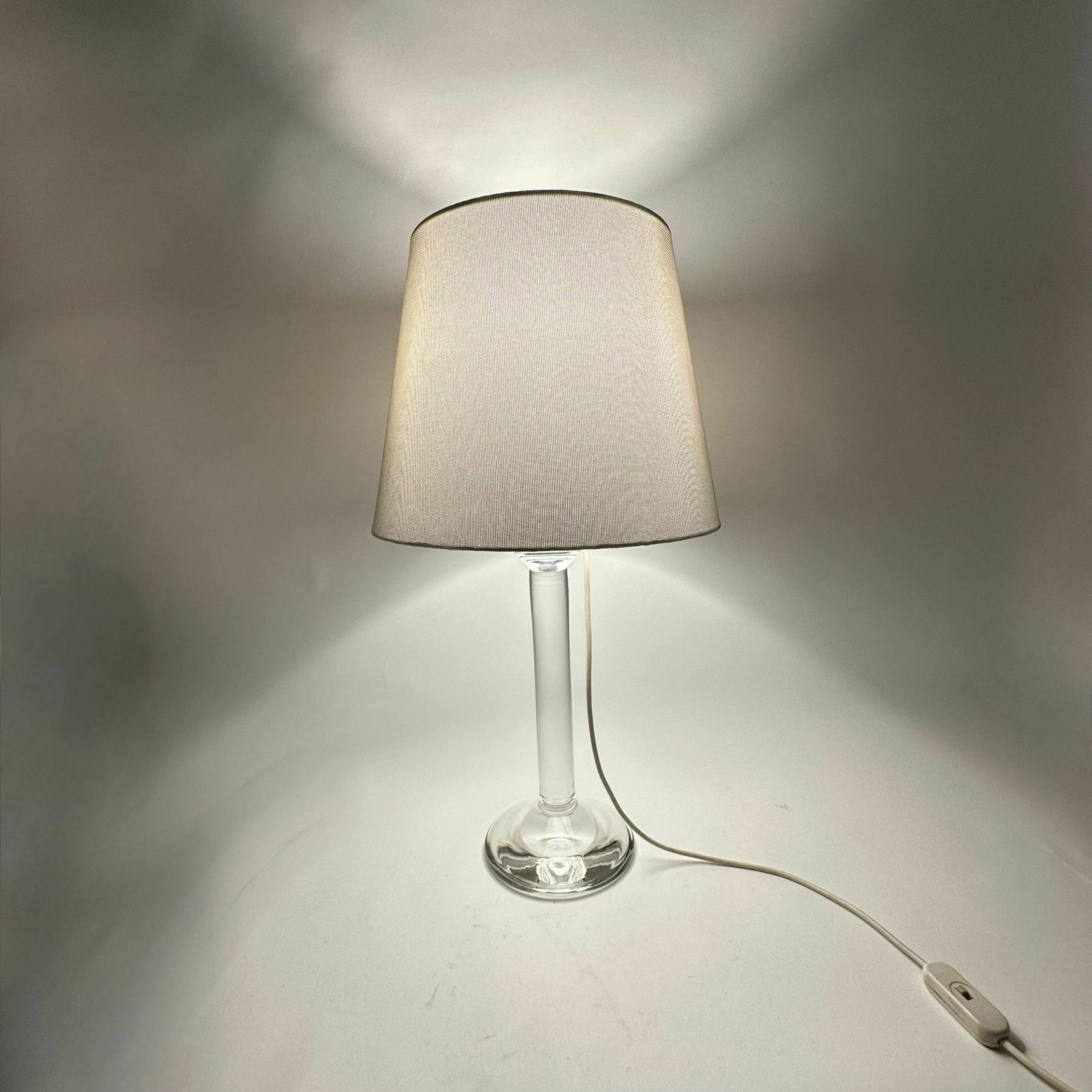 Ingo Maurer Glass Table Lamp , 1970’s photo vinterior