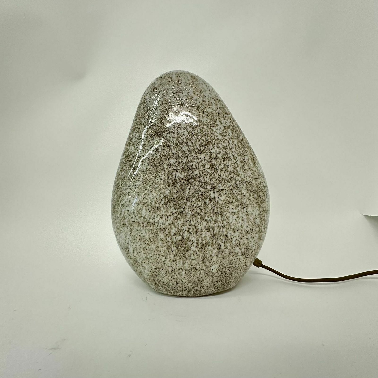 La Murrina Stone Glass Tafellamp, Jaren 1970 photo furniture
