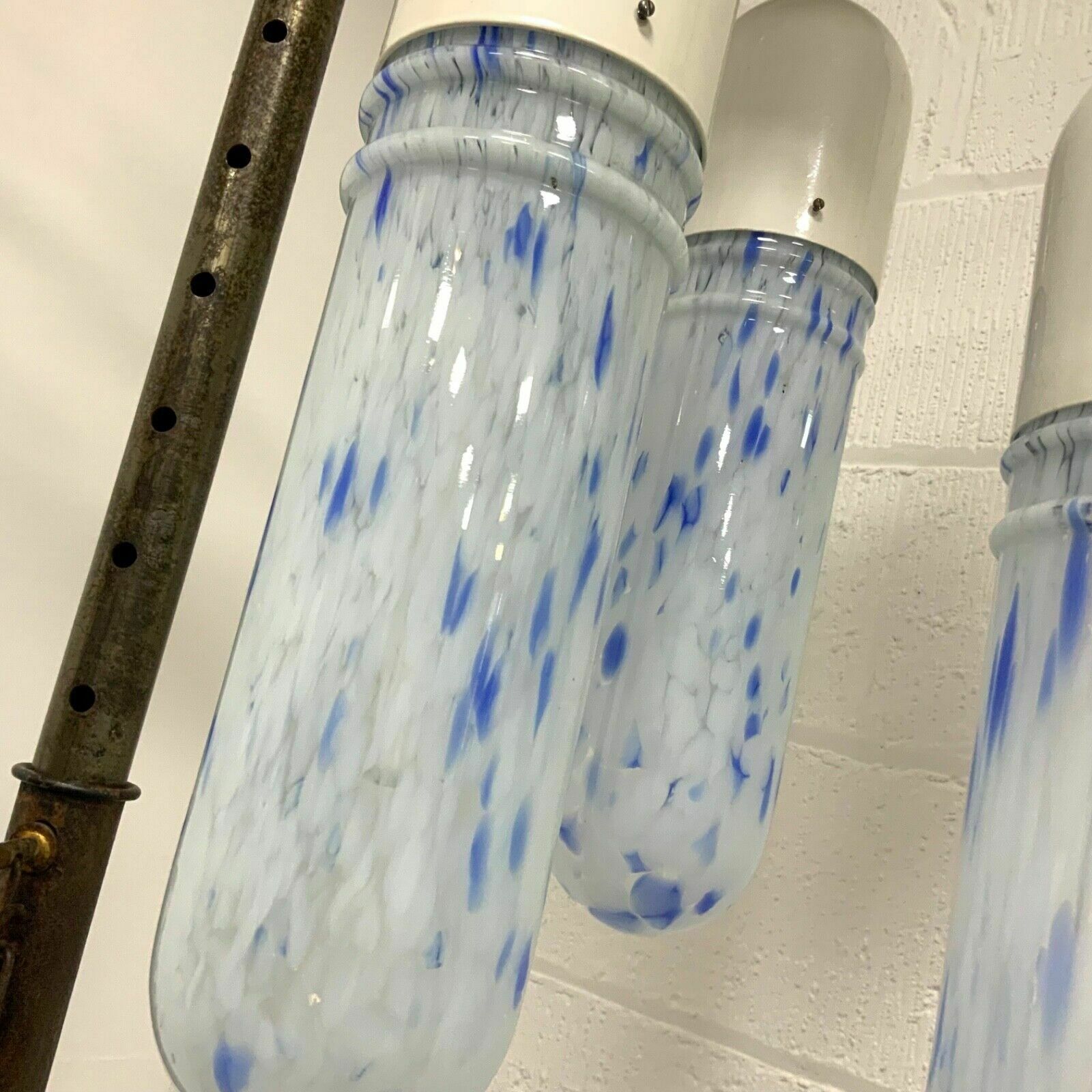 Vintage Italian 1960’s Retro Mid Century Murano Glass Ceiling Pendant Light photo 445.0