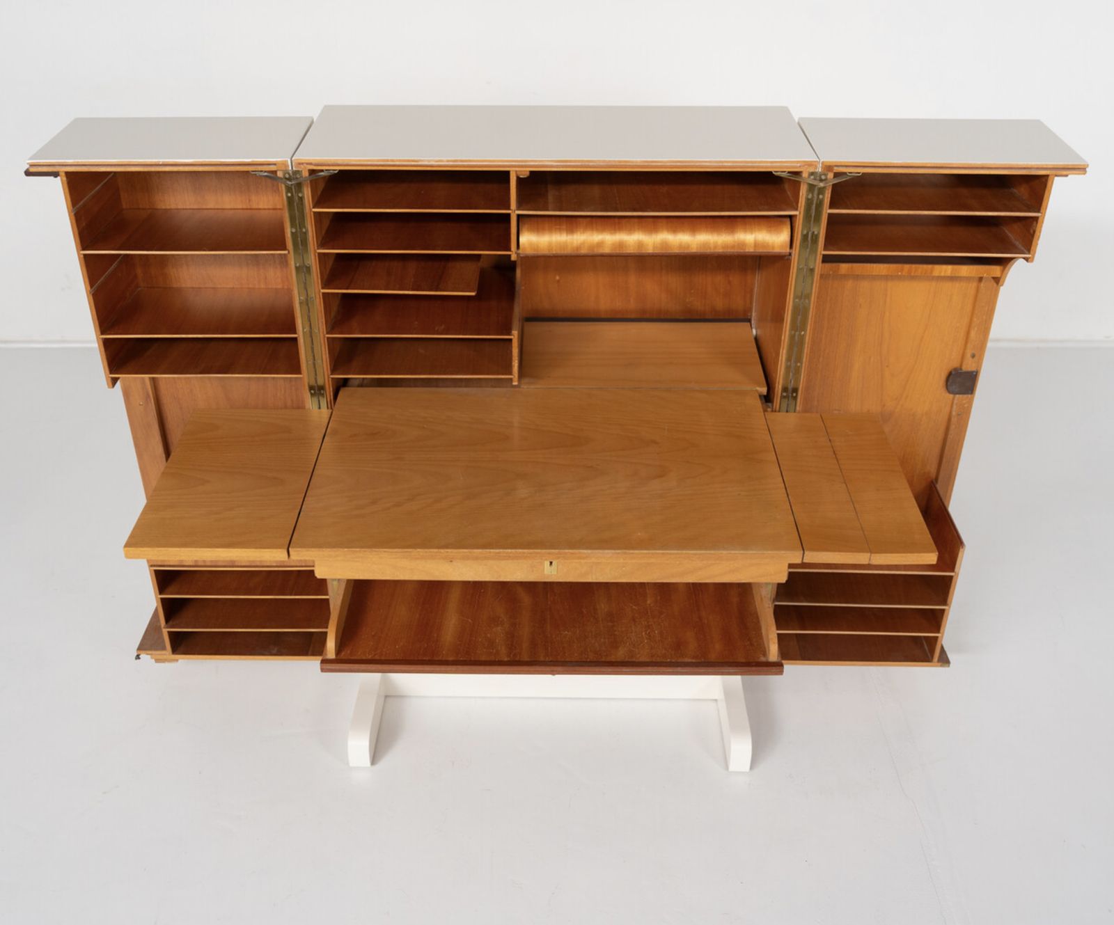 Mid Century Magic Box Desk By Mummenthaler & Meier, Switzerland, 1955 photo Furniture