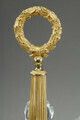 photo for sale Charles X Period Liquor Service In Gilt Bronze And Cut Crystal