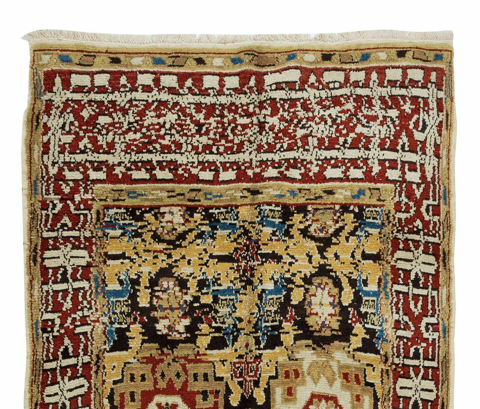 5.5x9.7 Ft Turkish Yoruk Handmade Vintage Wool Area Rug photo Textiles