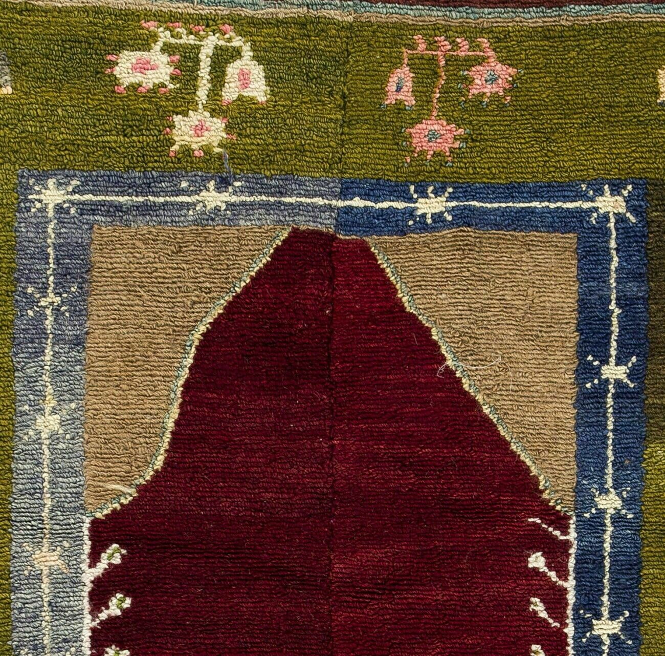 Vintage Tulu Rug With Archway Design photo Textiles