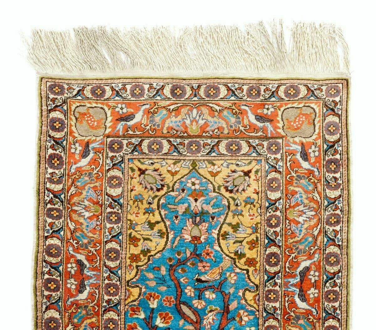 Silk And Metal Threat Kayseri Rug photo furniture