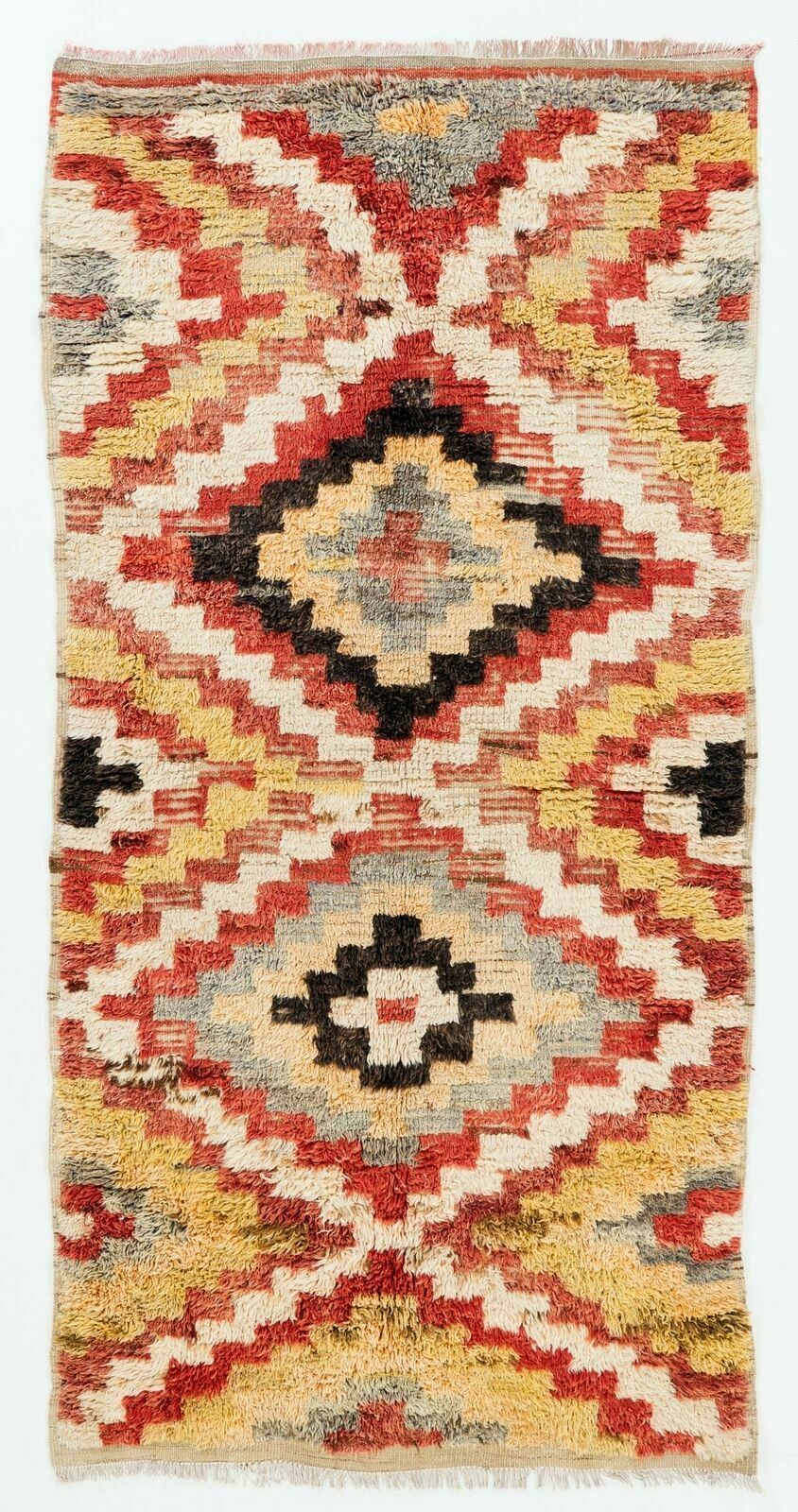 4.2x8 Ft Outstanding Vintage Tulu Long Rug