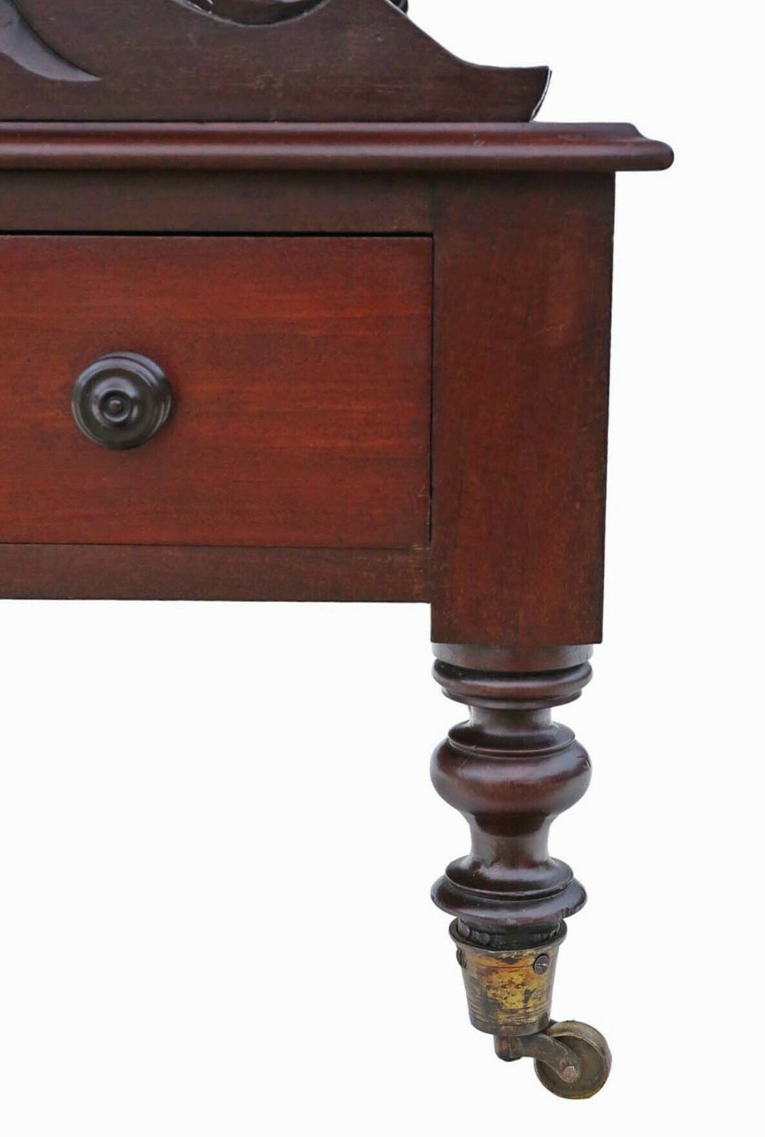 19th Century Mahogany Canterbury Magazine Rack   Fine Quality Antique photo Home Decor