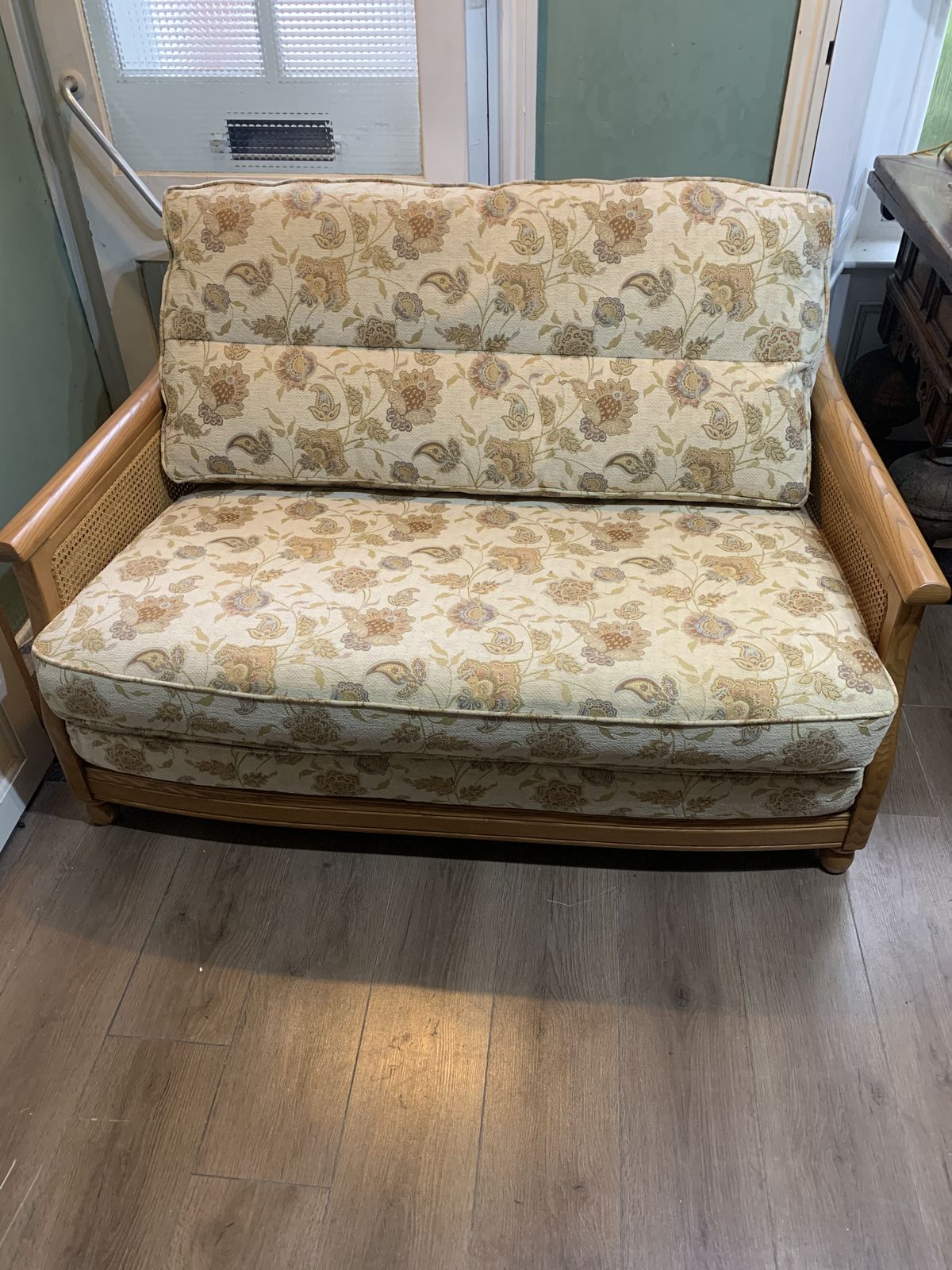 Ercol Three Piece Bergere Suite photo 675.0