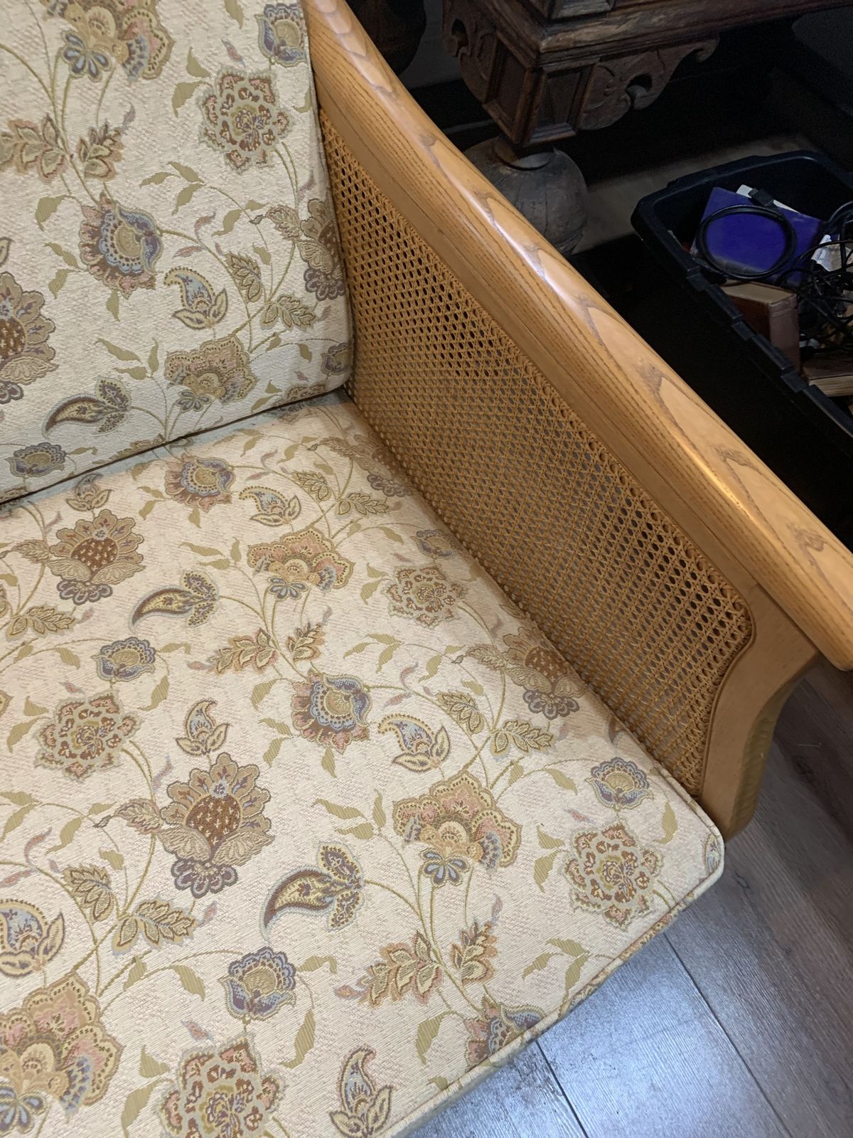 photo furniture Ercol Three Piece Bergere Suite