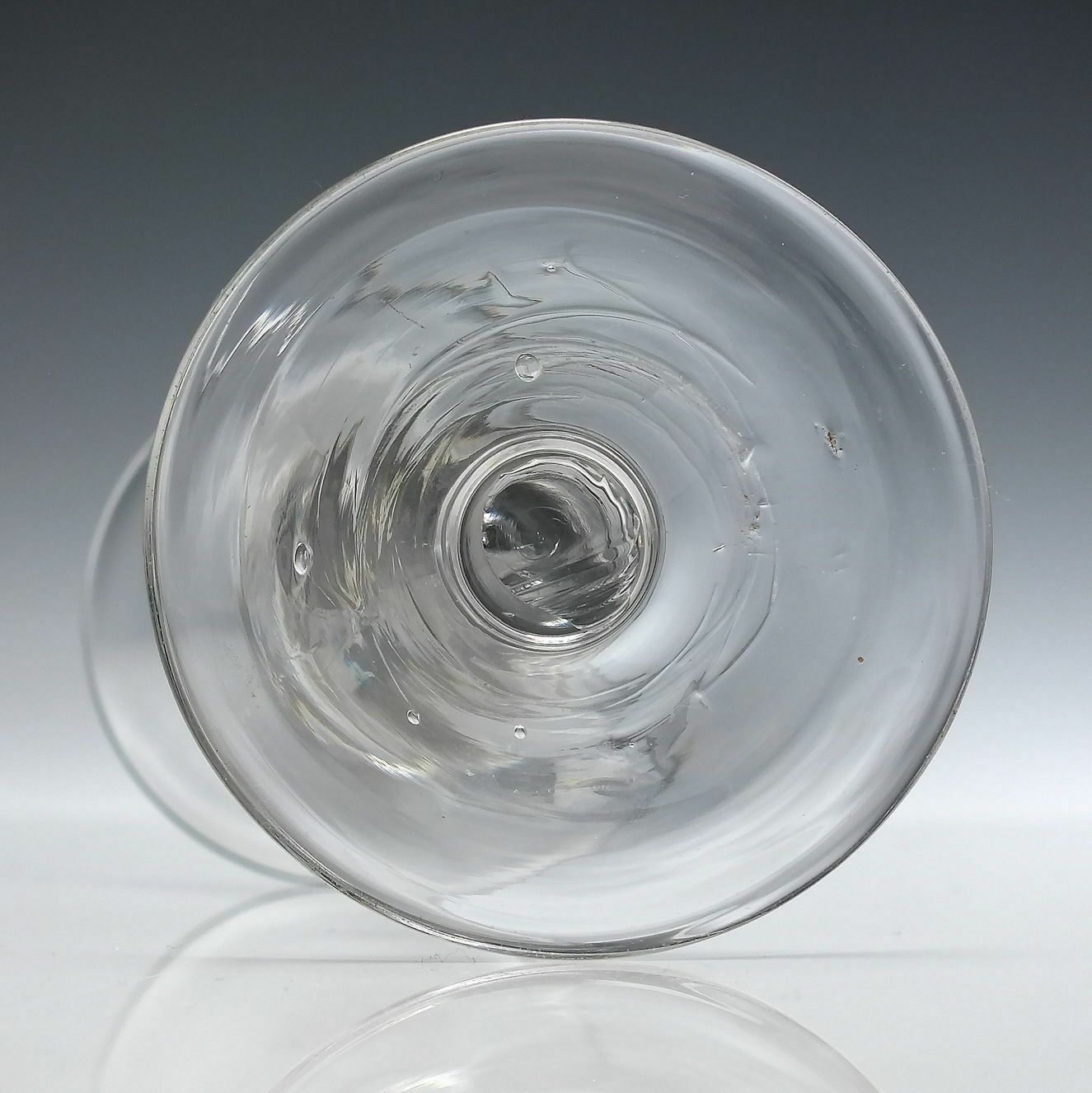 18th Century Kit Kat Balustroid Wine Glass C1740 photo vinterior