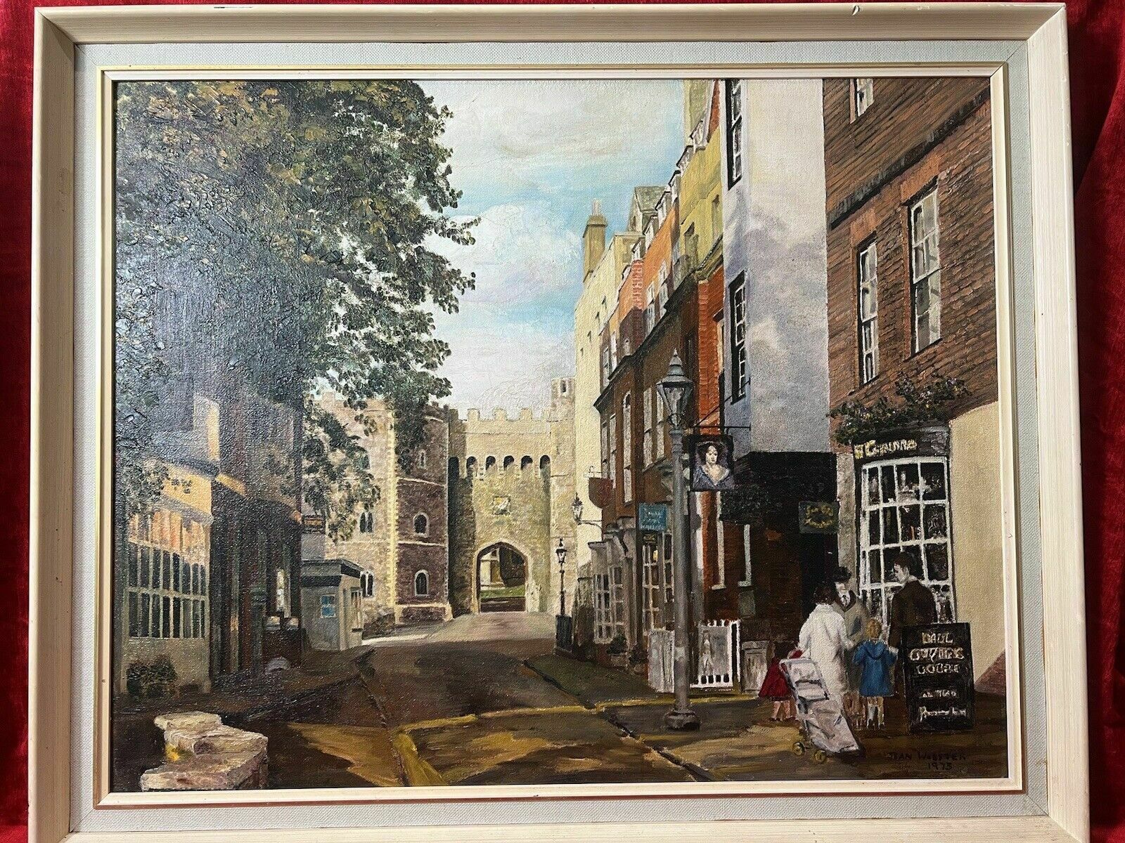 20th Century Fine Art Cityscape Of York By Artist Jean Webster photo buy