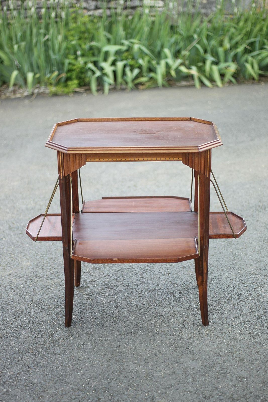 photo furniture Wooden Flap Service, Tea Trolley, Bar, Living Room Furniture, Vintage Service, Kitchen, Decoration