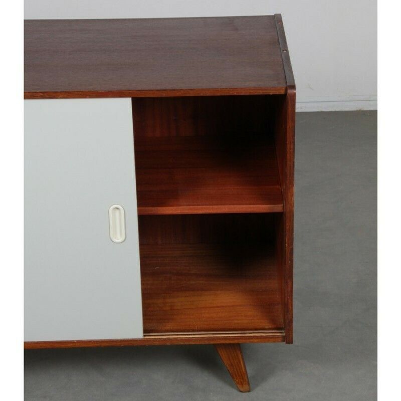 Vintage Oak Chest Of Drawers By Jiri Jiroutek, Model U 452, 1960s photo Furniture