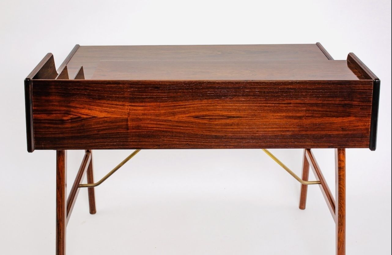 Arne Wahl Iversen Rosewood Desk photo vintage