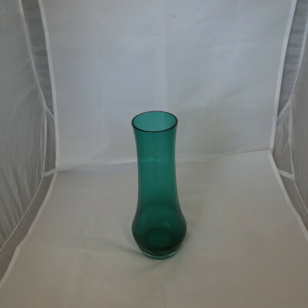 1960s Green Glass Vase By Tamara Aladin For Riihimäen Lasi Oy photo furniture