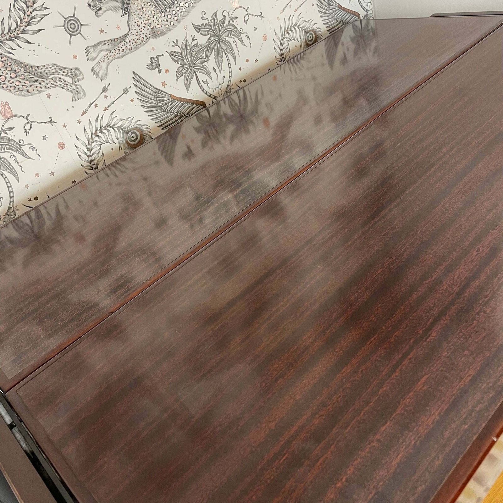 Vintage Retro Metamorphic Coffee Table | Tea Trolley | Drinks Trolley | Cocktail Trolley | Sideboard photo vintage