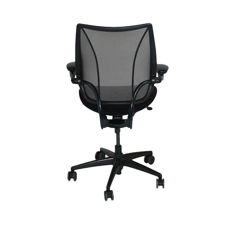 Humanscale: Liberty Task Chair In Black Fabric   Refurbished photo furniture