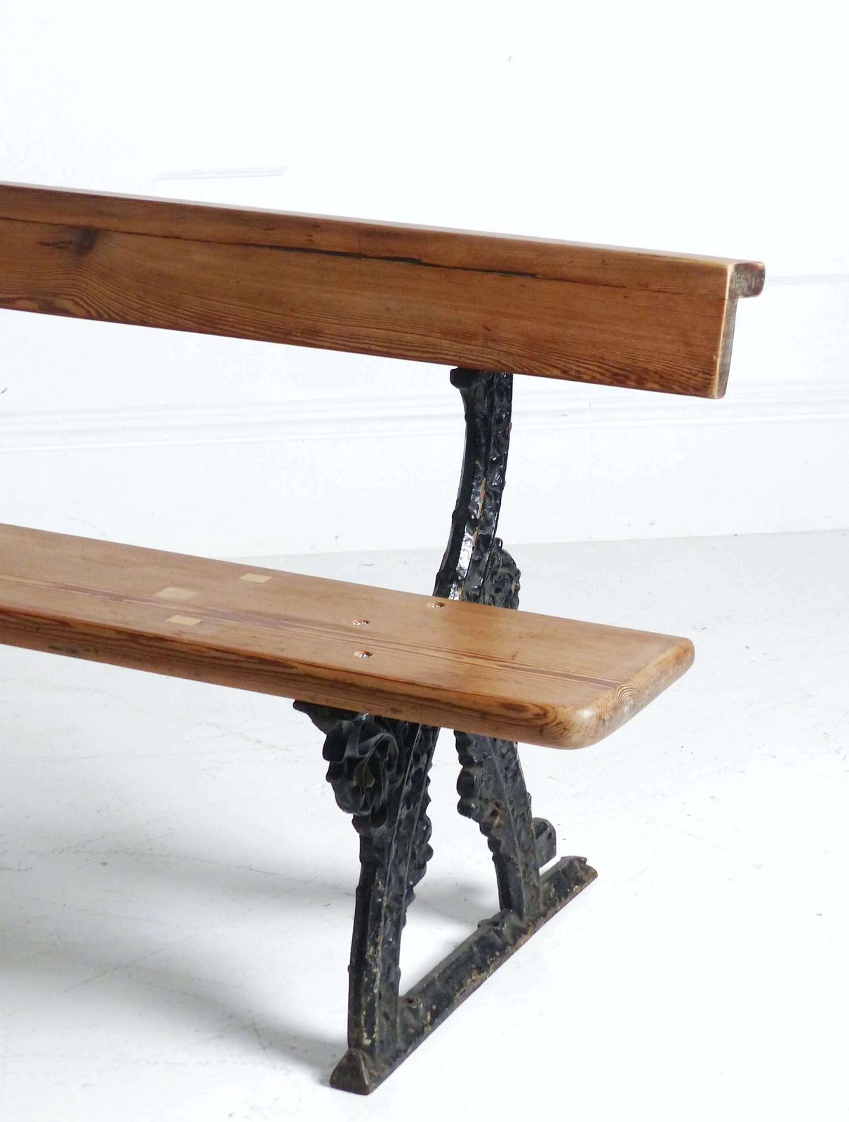 A.W.N Pugin Gothic Revival Bench photo Garden Furniture