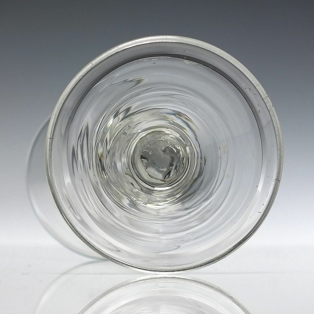 18th Century Balustroid Wine Glass C1740 photo 260.0