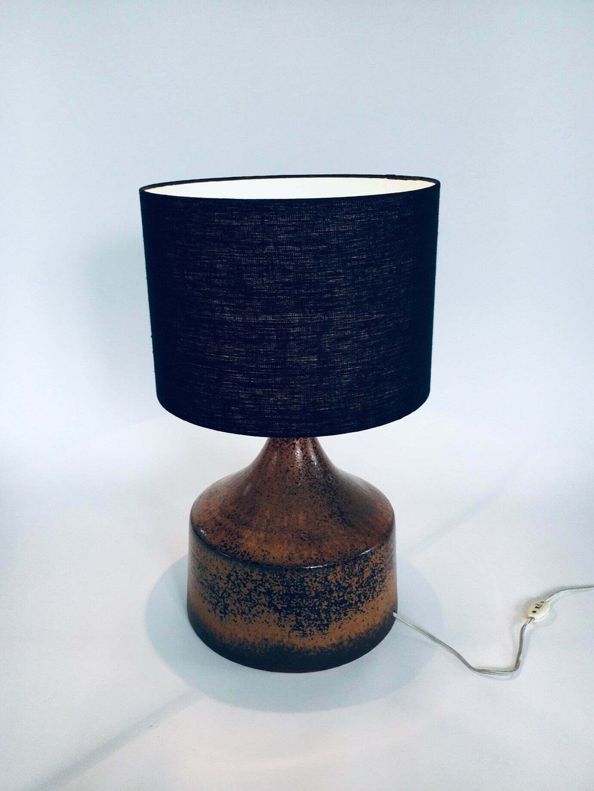 Mid Century Scandinavian Design Keramische Tafellamp Van Aypot, Zweden, Jaren 1970 photo Verlichting