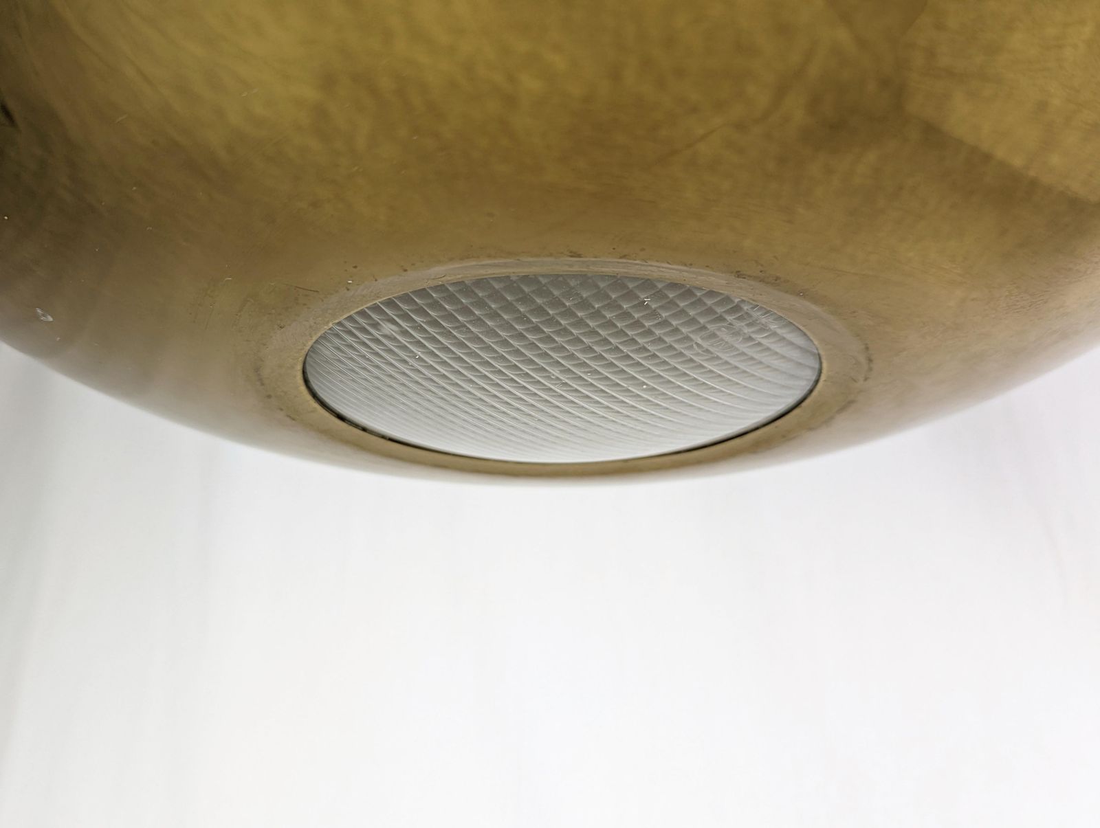 Brass & Optical Glass Nictea Pendant By Tobia & Afra Scarpa For Flos, 1970s photo buy