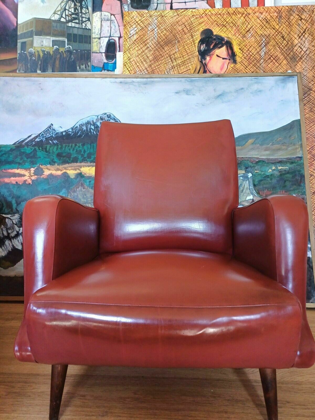 Carlo De Carli Armchair Model 806 By Cassina Italy 1950s Mid Century 2 Available photo Furniture