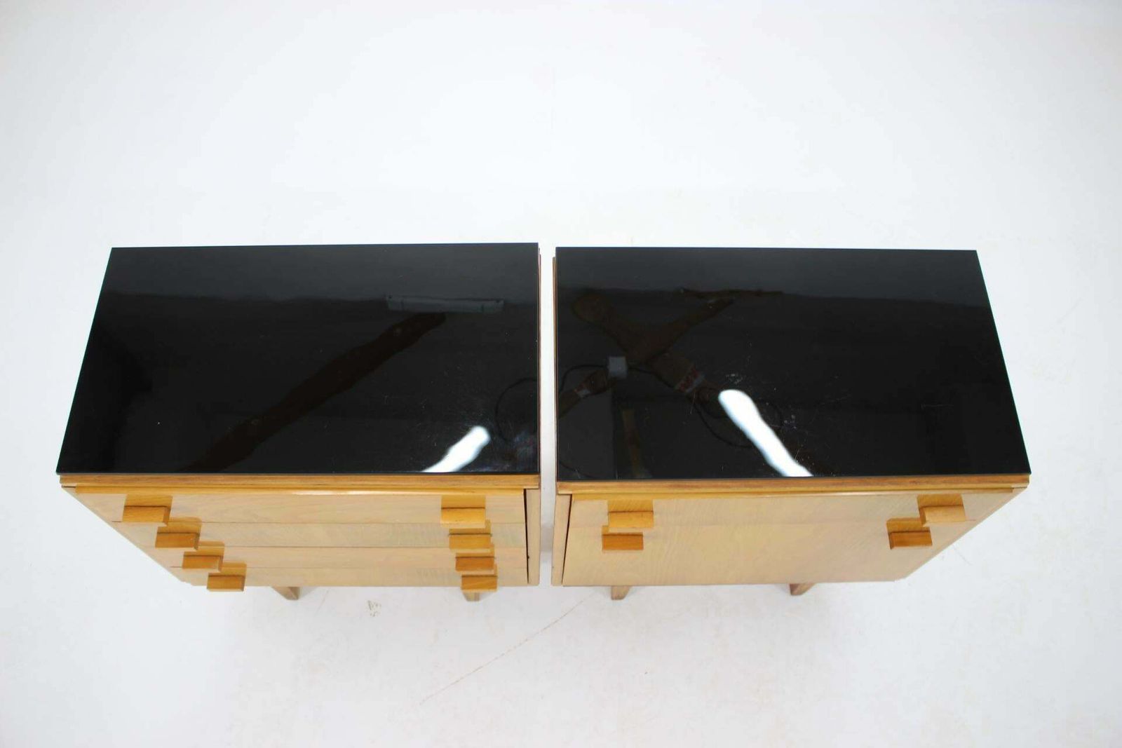 1960s Frantisek Mezulanik Pair Of Chest Of Drawers, Czechoslovakia photo for sale