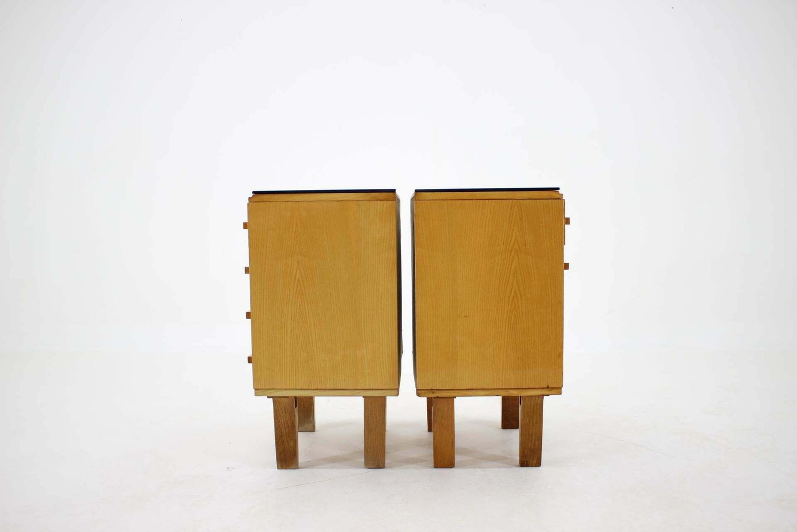 photo furniture 1960s Frantisek Mezulanik Pair Of Chest Of Drawers, Czechoslovakia