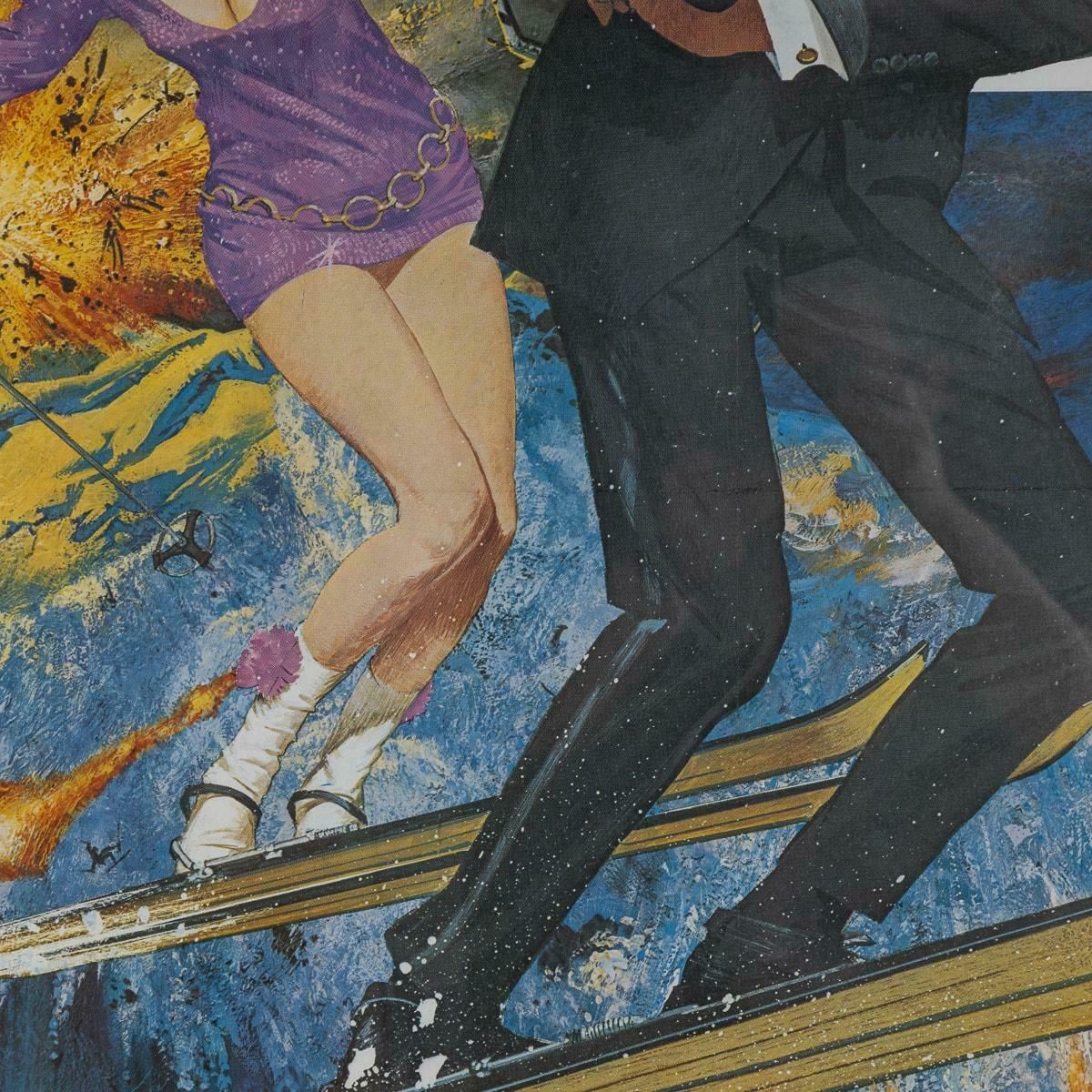 Art U.S Release James Bond 007 'On Her Majesty's Secret Service' Poster C.1969 photo