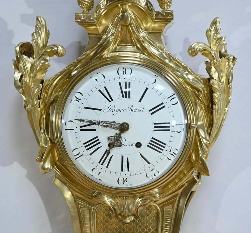 photo for sale Important Wall Cartel In Gilt Bronze, Maison Prosper Roussel – Mid 19th Century
