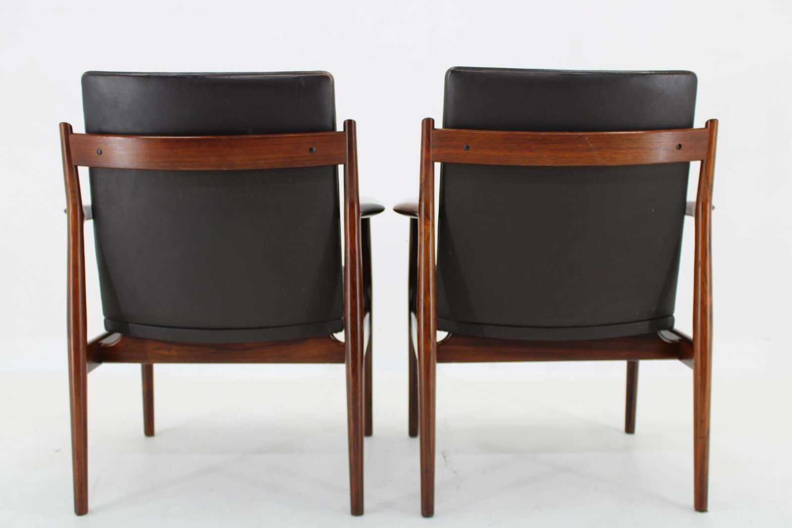 1960s Pair Of Arne Vodder 431 Armchairs By Sibast Mobler, Denmark photo vinterior