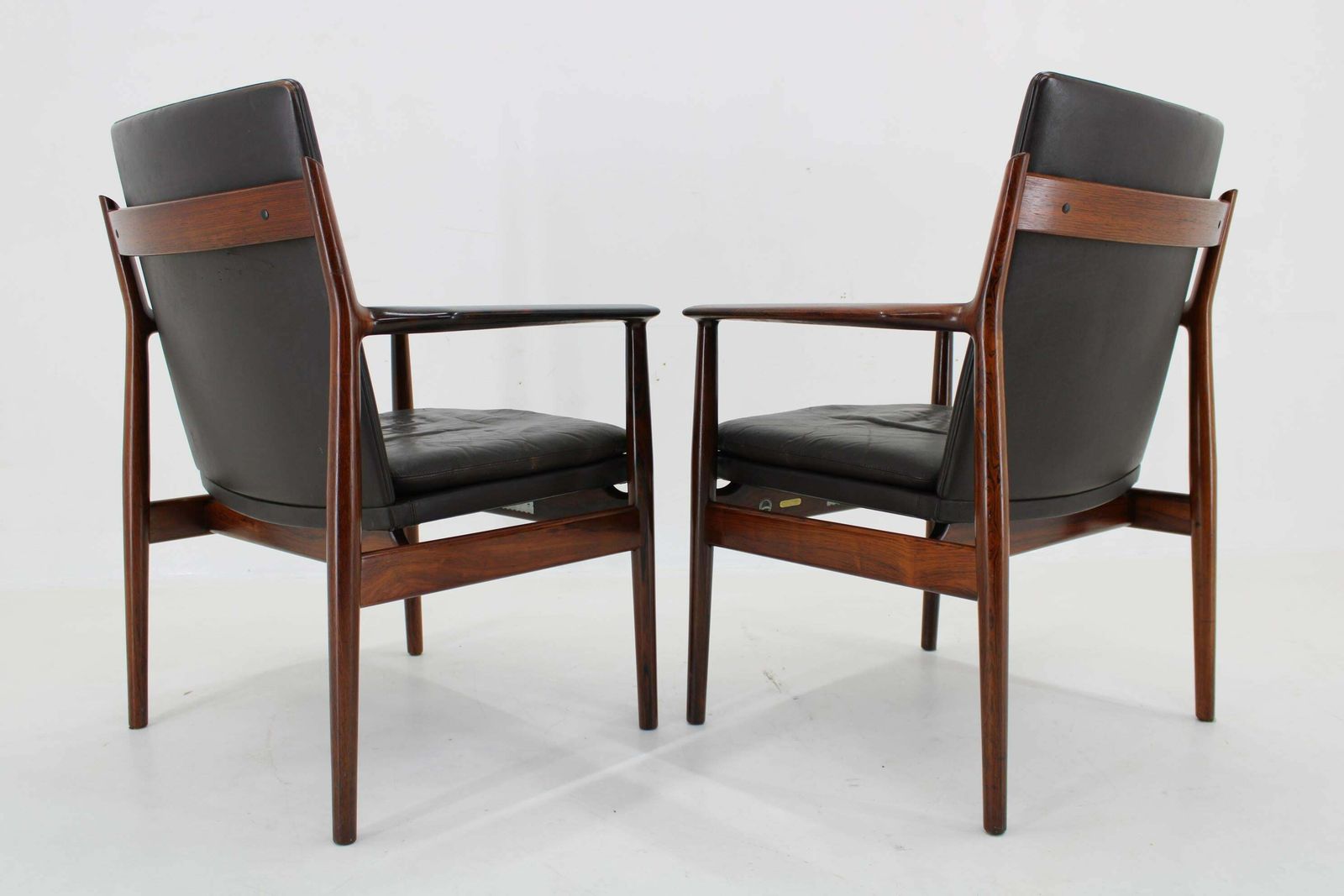 1960s Pair Of Arne Vodder 431 Armchairs By Sibast Mobler, Denmark photo buy