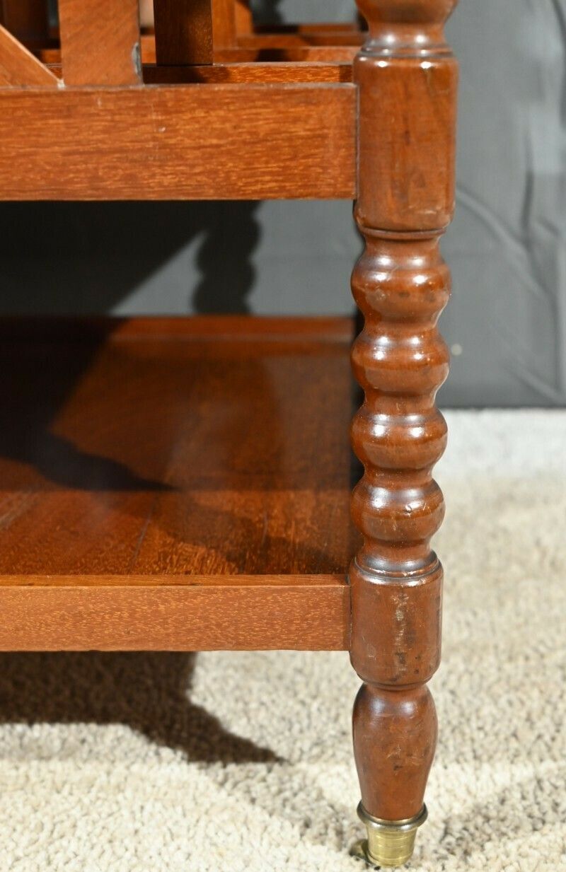 photo buy Mahogany Magazine Rack, Louis Philippe Period – Mid 19th Century