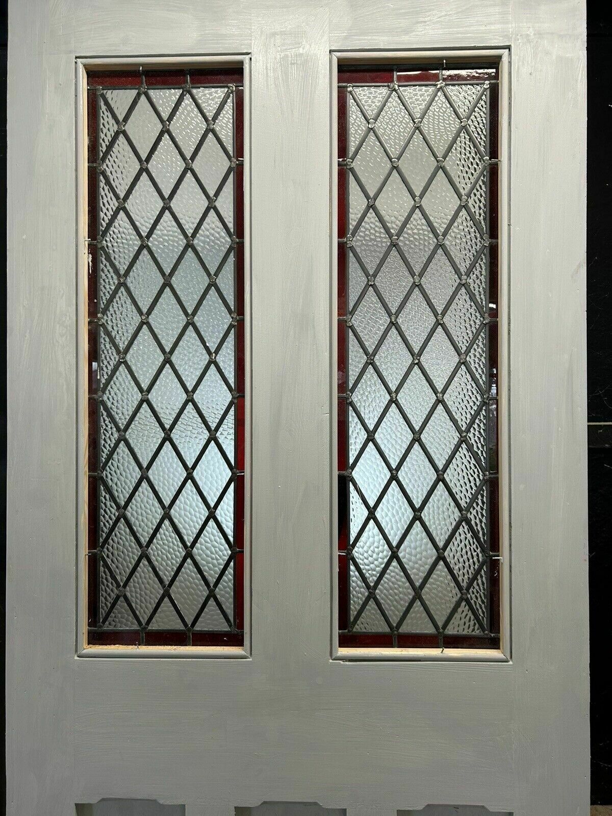 Home Fixtures Large Victorian Stained Glass Front Door Old Period Reclaim Antique Arts Ctafts photo