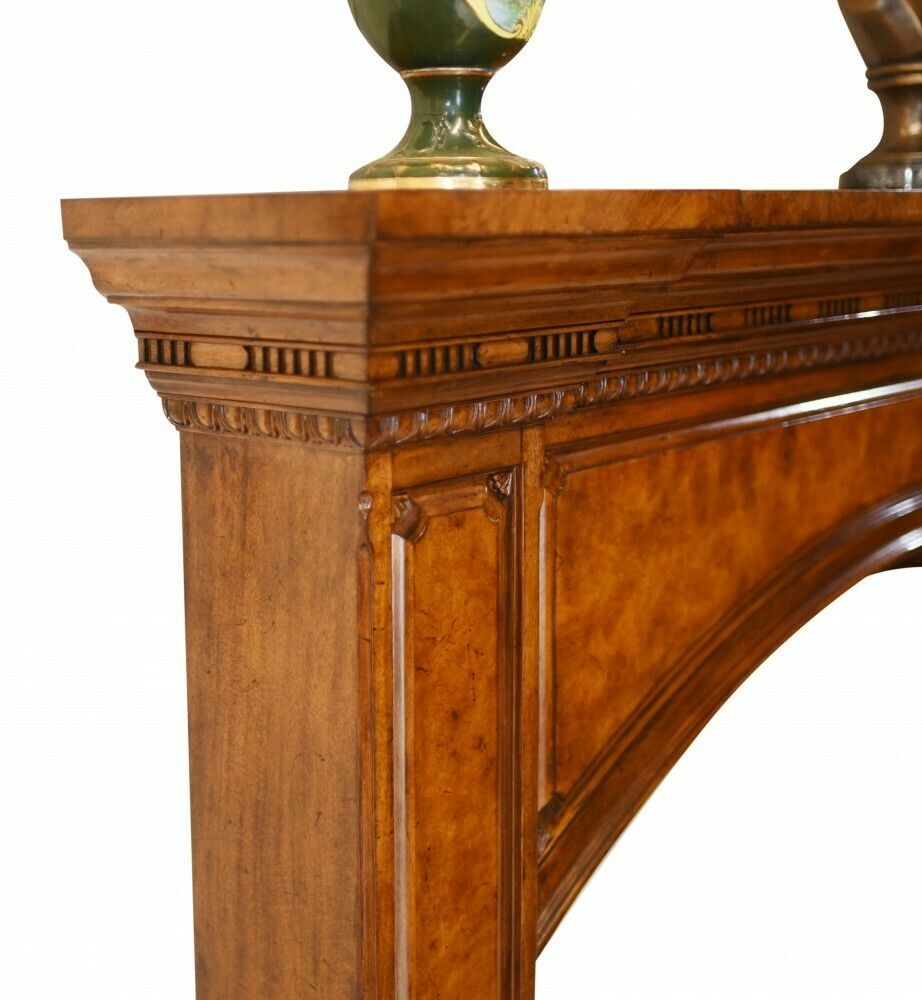 1495.0 Regency Fire Surround Fireplace Walnut Mantle photo