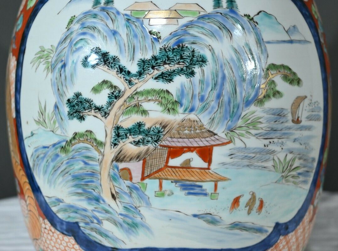 photo buy Important Arita Vase, Meiji Era, Japan – Late 19th Century